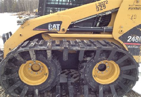 caterpillar skid steer winter tracks|replacement tracks for skid steer.